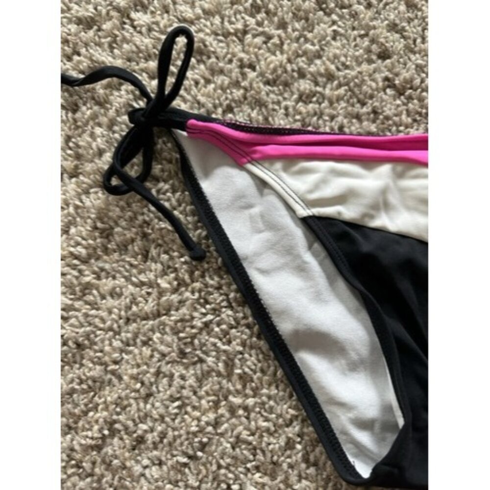 Rip Curl Womens Color Block Side Tie Swim Bottom … - image 3
